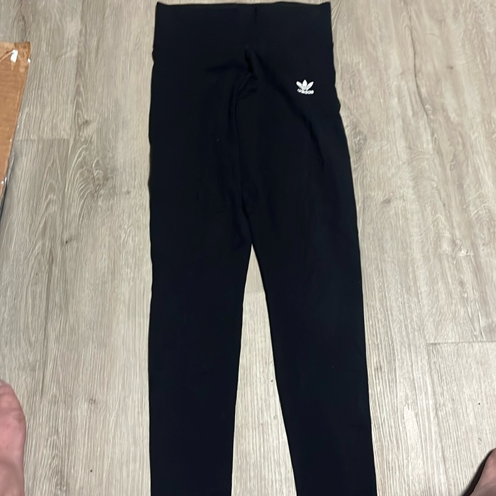 Adidas black‎ leggings Small